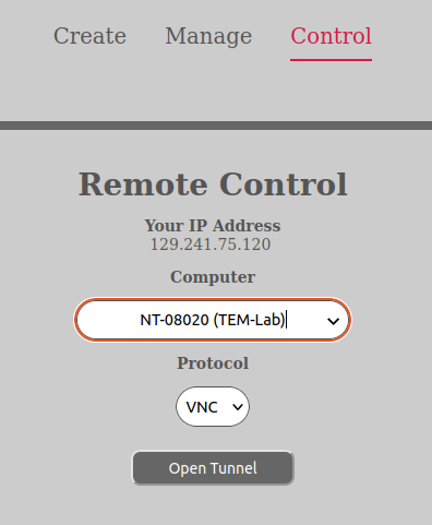 Remote Control Computer