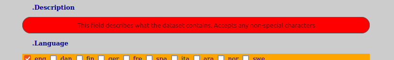 Create Dataset Metadata Noncompliance