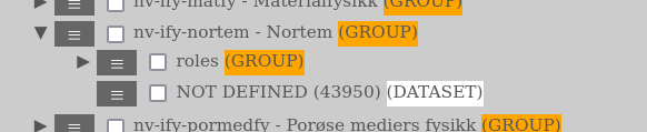 Manage Entity Tree